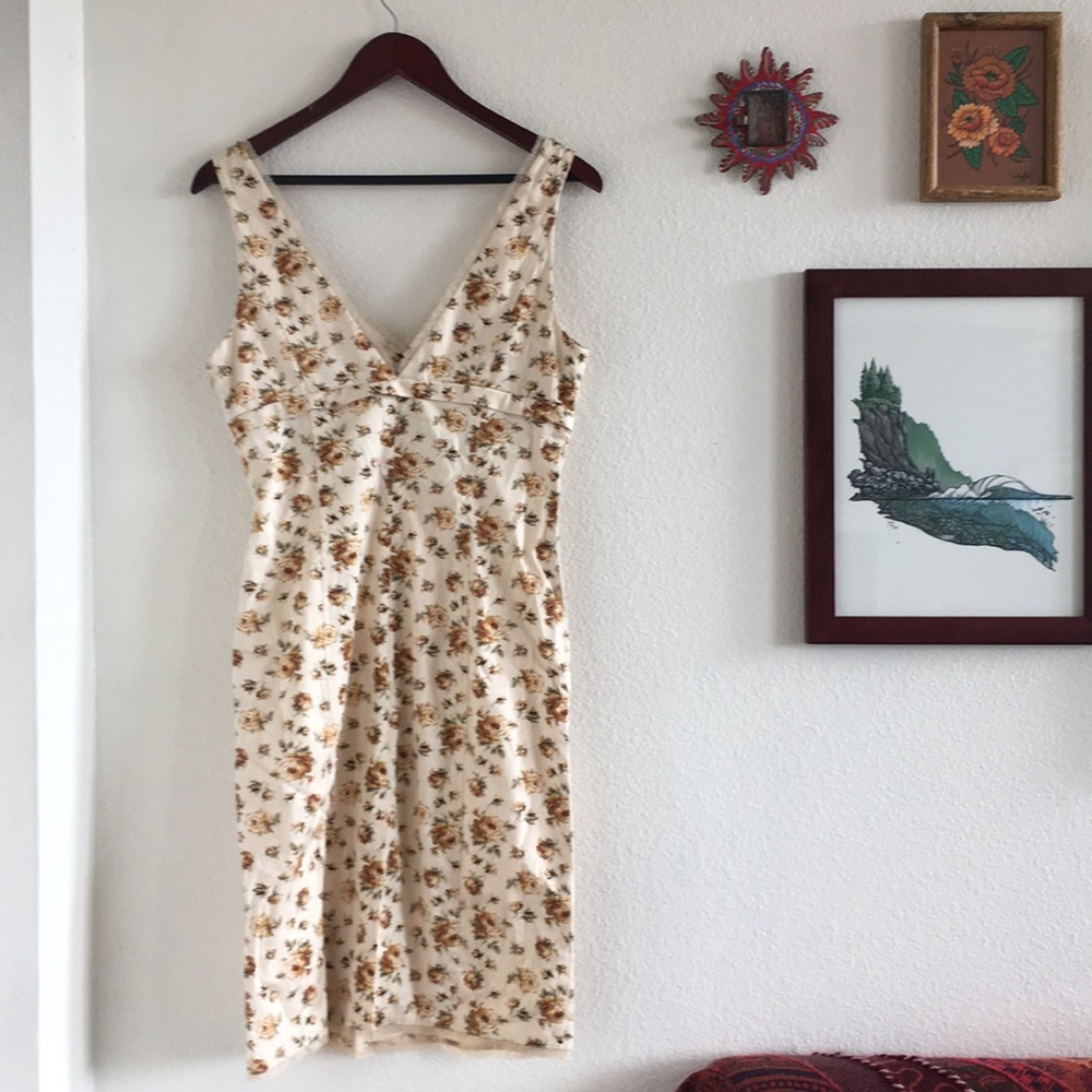 Floral Dress Pin Up Sz L